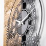 Wallity Wooden Clock 14 Nogal y Negro